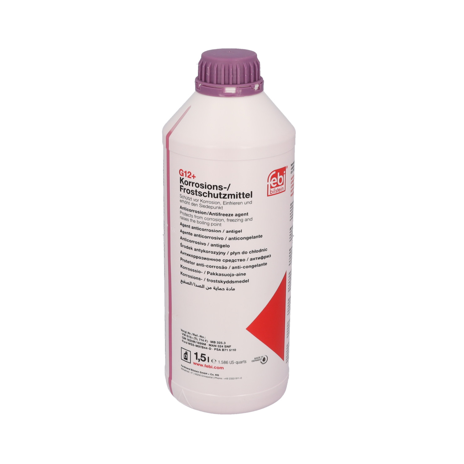 FEBI BILSTEIN 19400 – Chladicí kapalina G12+, koncentrát, 1,5 l