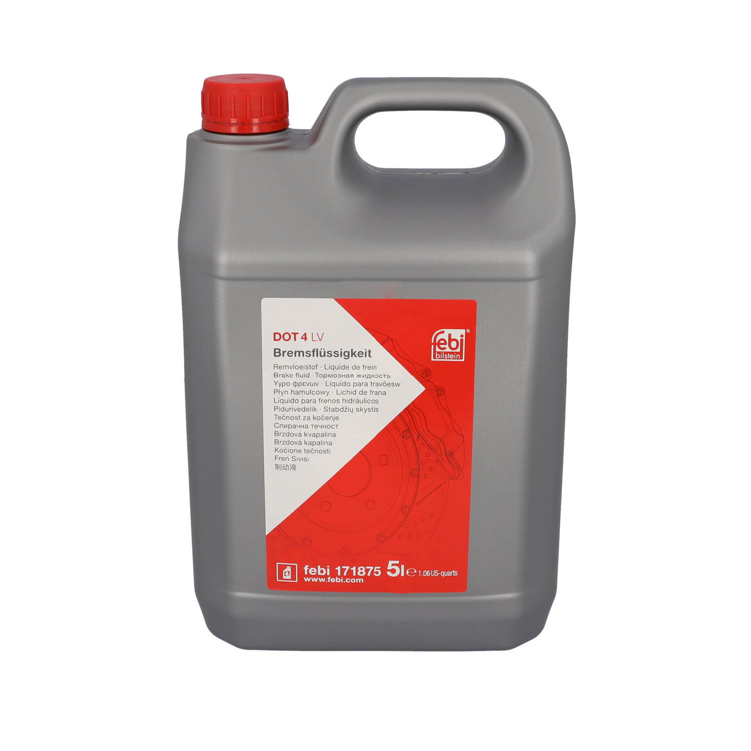 FEBI BILSTEIN 171875 – Brzdová kapalina DOT 4, 5 l