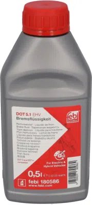 FEBI BILSTEIN 180586 – Brzdová kapalina DOT 5.1, 0,5 l
