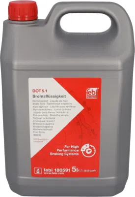 FEBI BILSTEIN 180591 – Brzdová kapalina DOT 5.1, 5 l