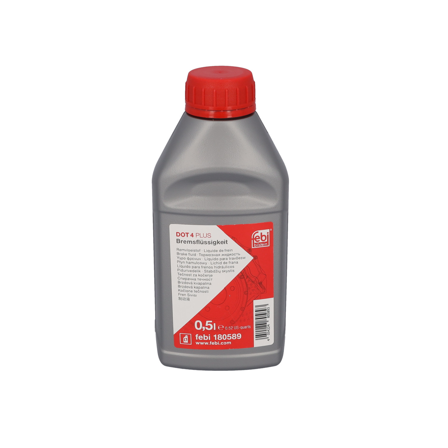 FEBI BILSTEIN 180589 – Brzdová kapalina DOT 4, 0,5 l