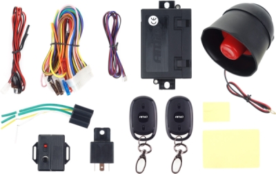AMIO CA14 01678 – autoalarm se dvěma dálkovými ovladači