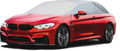 AMIO 03571 – ochranná poloplachta na sedan XL, 295 × 130 × 68 cm
