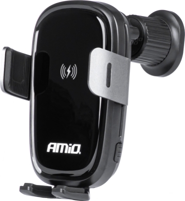 AMIO 03778 – držák telefonu do ventilace s bezdrátovým nabíjením, 15 W