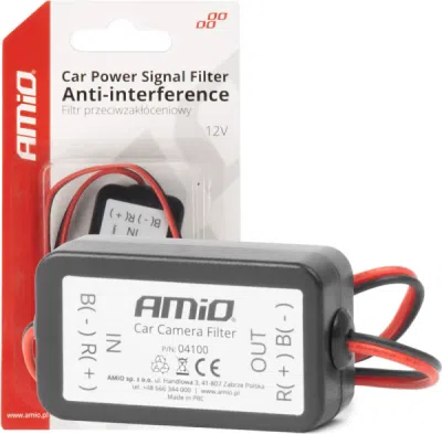 AMIO 04100 – odrušovací filtr do auta