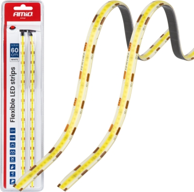 AMIO 04569 – dekorativní LED pásky, bílá, 12 V, 2 × 30 cm