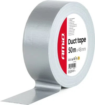 AMIO 04852 – šedá opravná páska, 48 mm × 50 m, 0,19 mm