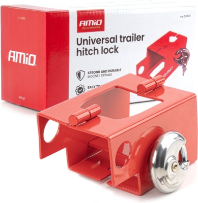 AMIO 04909 – mechanický zámek spojovací hlavice přívěsu L09