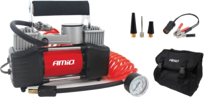AMIO 01136 – AComp-04 – dvoupístový kompresor, 12 V