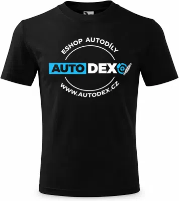 Tričko AUTODEX Heavy – černé, XL