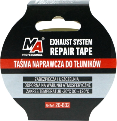 MA Professional 20-B32 – samolepicí opravná páska na výfuky, 50 mm × 5 m
