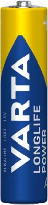 VARTA Longlife Power AAA LR03 1,5 V – alkalická mikrotužková baterie, 4 ks