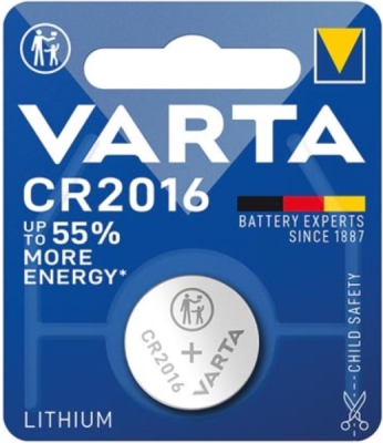 VARTA CR2016 3 V – lithiová knoflíková baterie, 1 ks