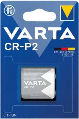 VARTA CR-P2 6 V – lithiová speciální baterie, 1 ks