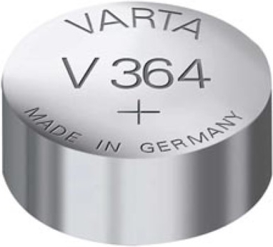 VARTA V364 SR60 1,55 V – stříbrooxidová hodinková baterie, 1 ks