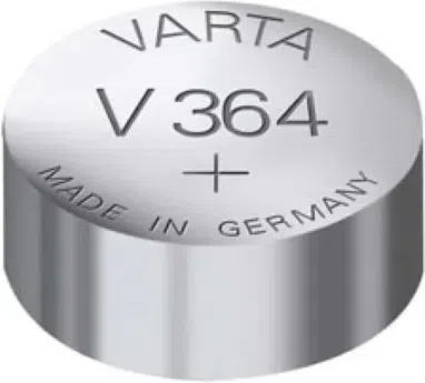 VARTA V364 SR60 1,55 V – stříbrooxidová hodinková baterie, 1 ks