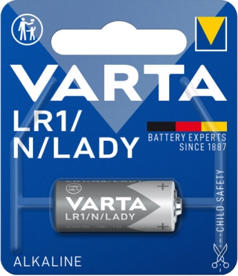 VARTA LR1 1,5 V – alkalická speciální baterie, 1 ks