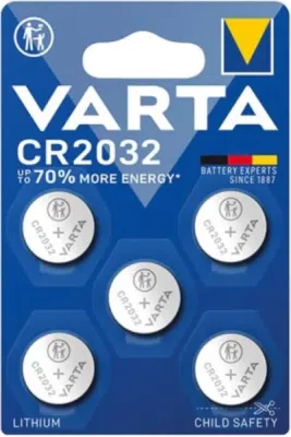 VARTA CR2032 3 V – lithiová knoflíková baterie, 5 ks