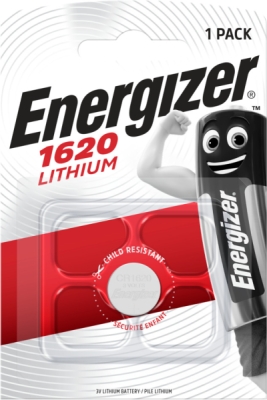 ENERGIZER CR1620 3 V – lithiová knoflíková baterie, 1 ks