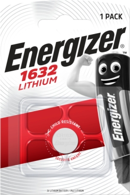 ENERGIZER CR1632 3 V – lithiová knoflíková baterie, 1 ks