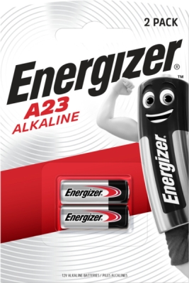 ENERGIZER A23/E23A 12 V – alkalická speciální baterie, 2 ks