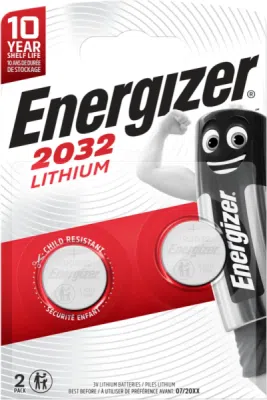ENERGIZER CR2032 3 V – lithiová knoflíková baterie, 2 ks