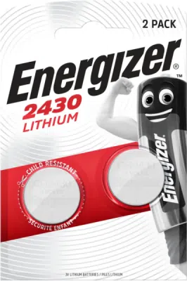 ENERGIZER CR2430 3 V – lithiová knoflíková baterie, 2 ks
