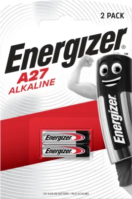 ENERGIZER A27 12 V – alkalická speciální baterie, 2 ks
