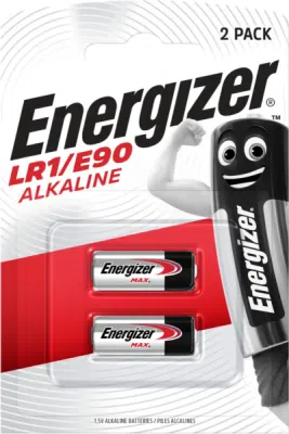 ENERGIZER LR1/E90 LR1 1,5 V – alkalická speciální baterie, 2 ks