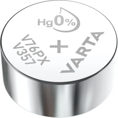 VARTA V357 SR44 1,55 V – stříbrooxidová hodinková baterie, 1 ks