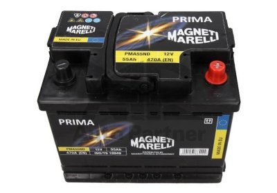 Magneti Marelli PRIMA 12V 55Ah P+ 470A (242x175x190)