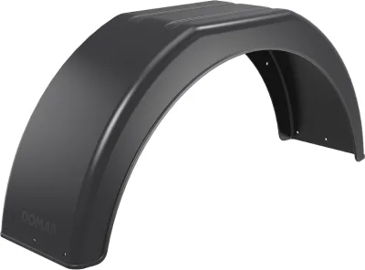 AGADOS 40171000-9005D – Černý plastový blatník DOMAR pro 13″ kola, šířka 200 mm