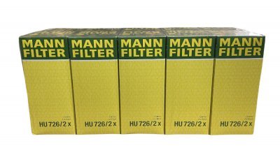 Olejový filtr MANN-FILTER HU726/2X-10