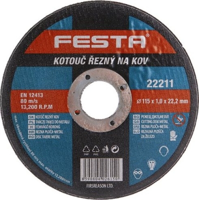 115X1,0X22,2 1.22211 Kotuč rezný na kov