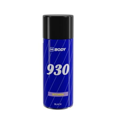 HB_0452 Antikorózna hmota čierna neprelakovateľná 400ml HB BODY 930