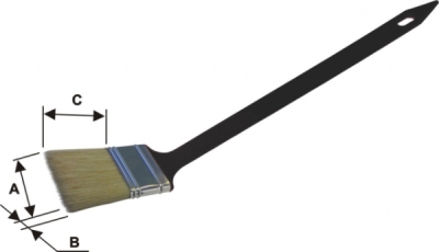 814113 Štetec zárohový BASIC B14 2 BAUPRO