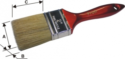813301 Štetec plochý Profi P48 1" BAUPRO