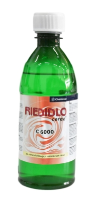 Riedidlo C 6000 0,450L - nitrocelulózové/acetónové farby (striekanie)