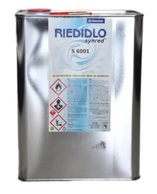 Riedidlo S 6001 - syntetické farby (striekanie) 4,5L