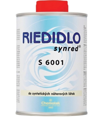 Riedidlo S 6001 - syntetické farby (striekanie) 0,8L