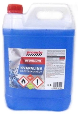 PROPZI40C005 Kvapalina do ostrekovačov zimná -40 5L Proauto PREMIUM