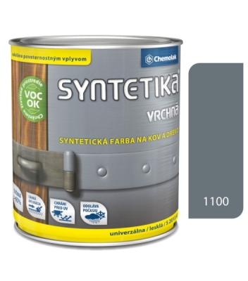 8581100340354 Syntetika S2013U 1100 tmavo sivá 0,6l - vrchná farba lesklá