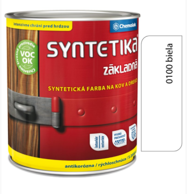 8581100340286 Syntetika S2000U 0100 biela 0,6l - základná farba