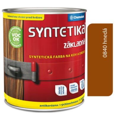 8581100340309 Syntetika S2000U 0840 hnedá 0,6l - základná farba