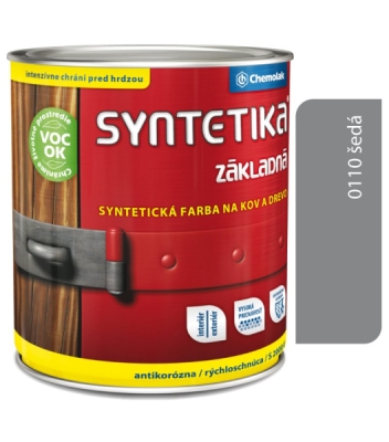 8581100340293 Syntetika S2000U 0110 šedá 0,6l - základná farba