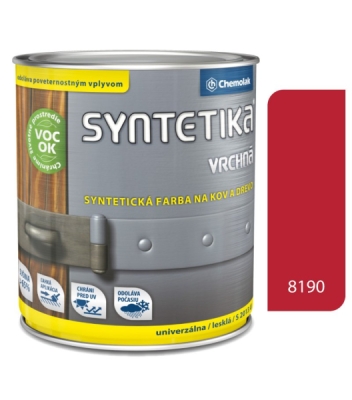 8581100340576 Syntetika S2013U 8190 červená tmavá - vrchná farba lesklá 0,6l