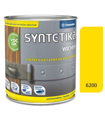 858110034051 Syntetika S2013U 6200 žltá 0,6l - vrchná farba lesklá