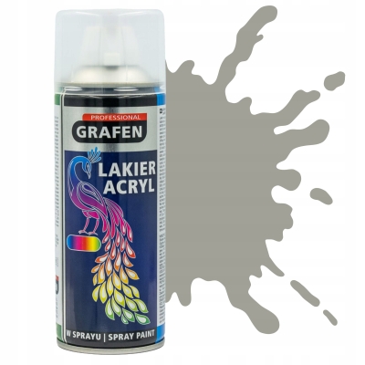 GPSP15 Farba v spreji hiníková sivá 400 ml GRAFEN