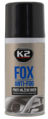 K631 FOX - proti zahmlievaniu okien 150 ml K2