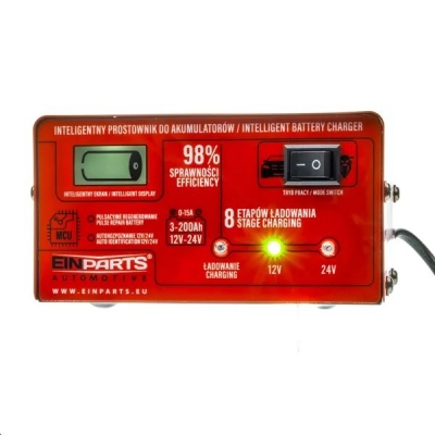 Nabíjačka batérií 12V/24V 15A EINPARTS EPCBC03